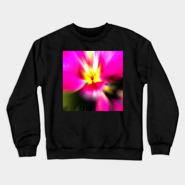 Stretched Orchid Crewneck Sweatshirt by puravidavisions